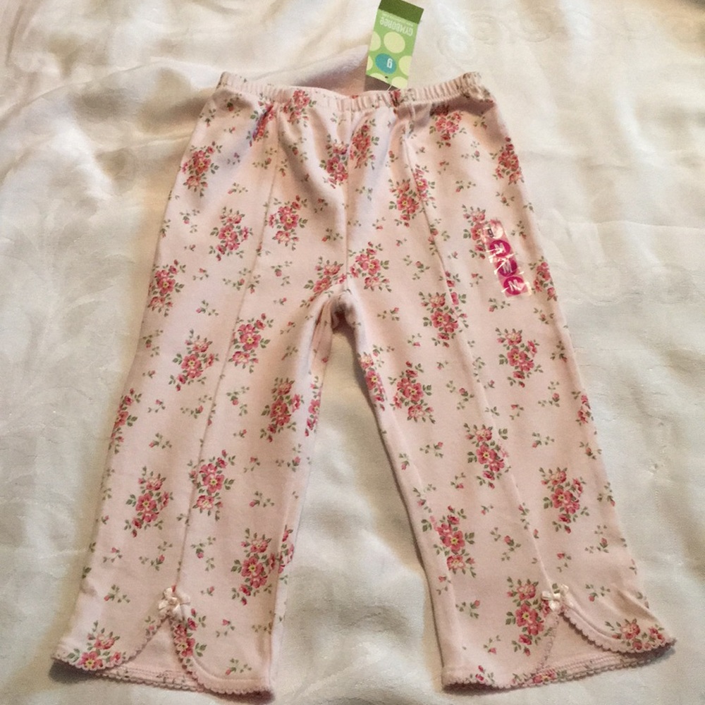NWTs Vintage Gymboree Spring Blossoms pants Size Medium-4